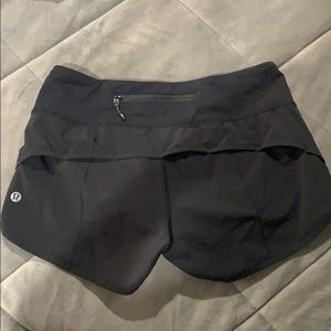 Lululemon speed shorts